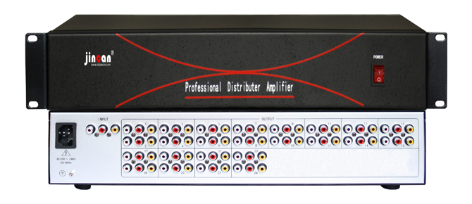 AV分配器1进24出大图