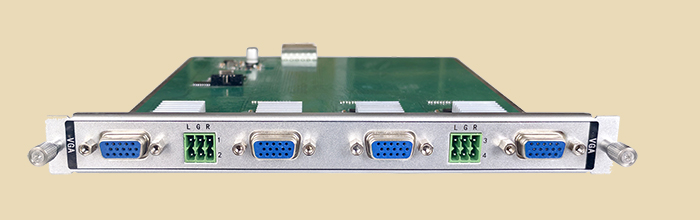 VGA+A 4路输入板卡