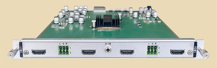 （HDMI+A）4K60 4路输入板卡