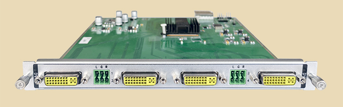 DVI 4路输出板卡