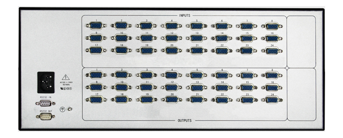 VGA矩阵24进24出大图