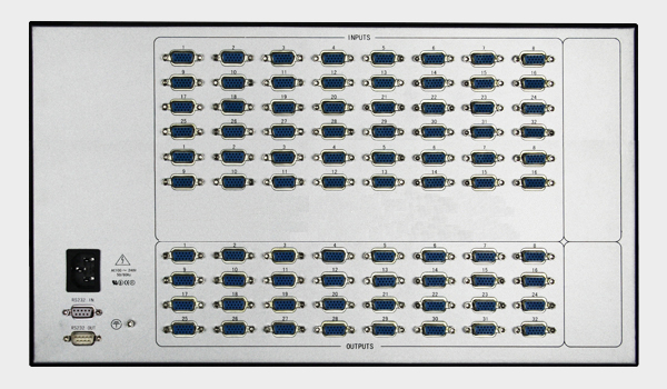 VGA矩阵48进32出大图