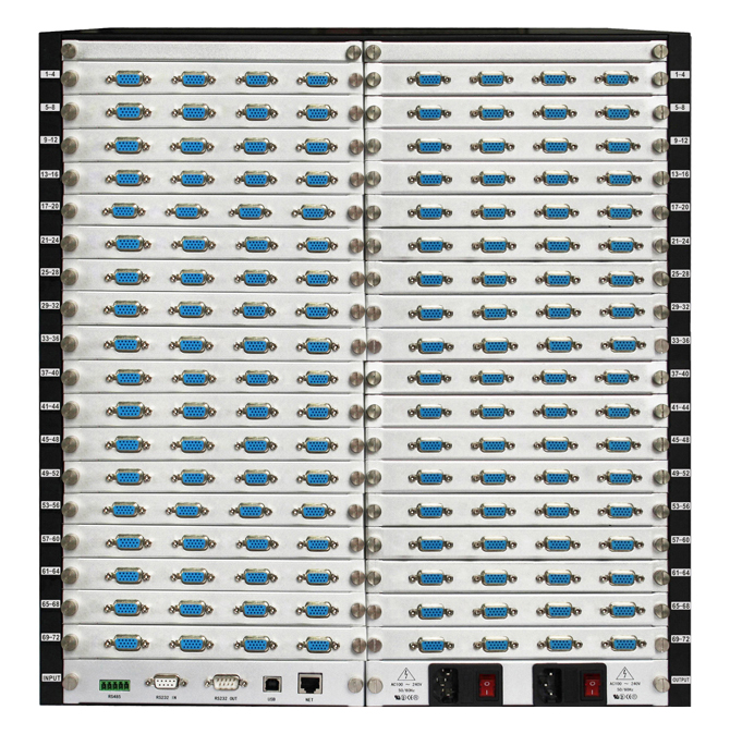 VGA插卡矩阵72进72出大图