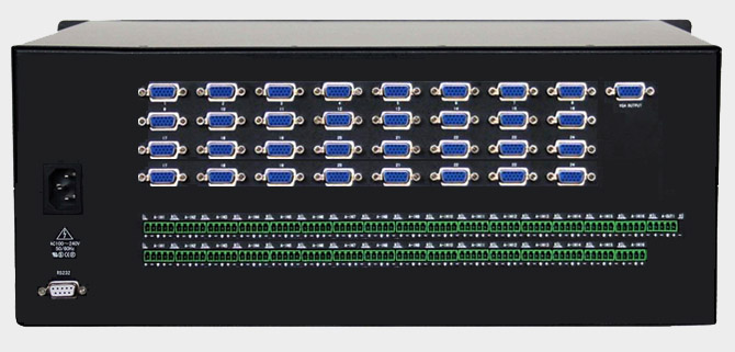 VGA加音频切换器32进1出大图